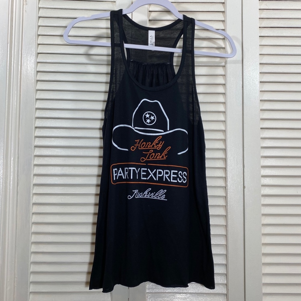 Honky Tonk Party Express Nashville Tank Top